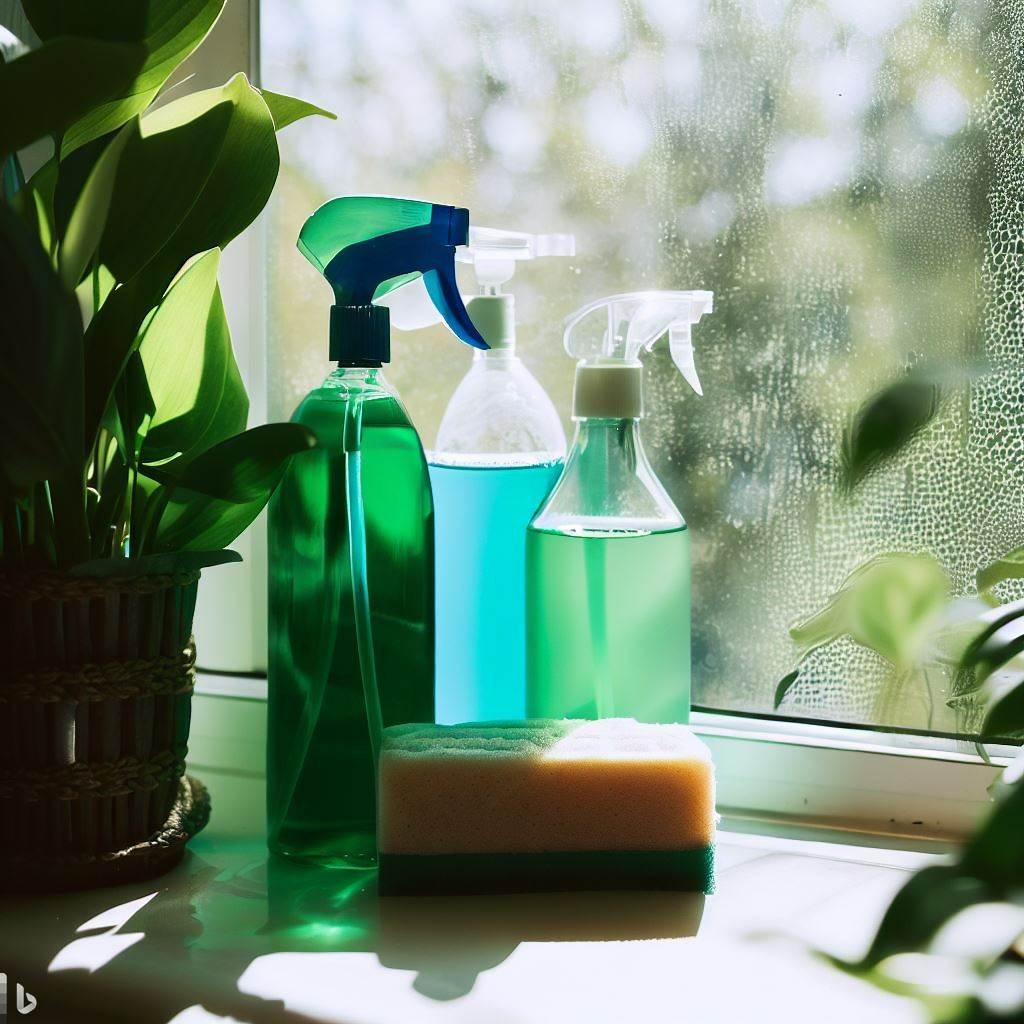 produits écologiques pour laver les vitres